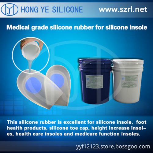 Medical Grade liquid silicone rubber for shoe insoles